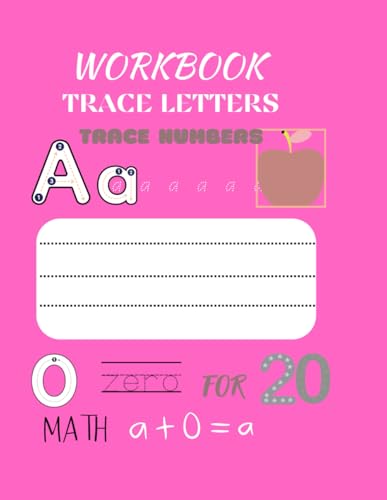 WORKBOOK TRACE LATTERS TRACE NOMBERS MATH 3-5 YEARS: 3 IN 1 , PRESCHOOL WORKBOOK PRACTICE FOR KIDS WITH PEN CONTROL ,LINE TRACING ... von Independently published
