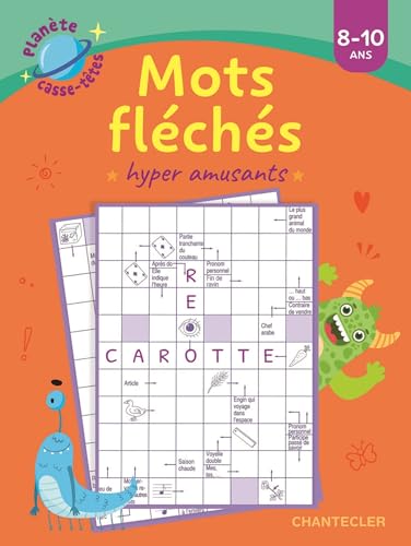 Bloc Planète casse-têtes – Mots fléchés hyper amusants (8-10 a.) von Chantecler Editions ZNU