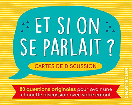 Et si on se parlait ? Cartes de discussion: 80 questions originales pour avoir une chouette discussion avec votre enfant Et si on se parlait ? Cartes de discussion: 80 questions originales pour avoir une chouette discussion avec votre enfant von CHANTECLER