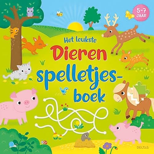 Het leukste dieren spelletjesboek (5-7 j.) von Zuidnederlandse Uitgeverij (ZNU)