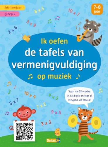 Ik oefen de tafels van vermenigvuldiging op muziek (met QR-code) (7-8 j.) von Zuidnederlandse Uitgeverij (ZNU)