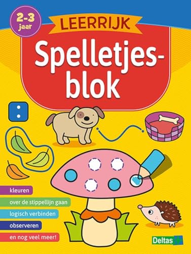 Leerrijk spelletjesblok (2-3 j.) von Zuidnederlandse Uitgeverij (ZNU)