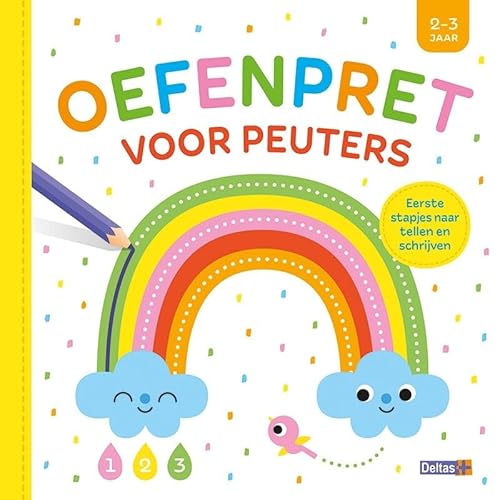 Oefenpret voor peuters (2-3 j.): Eerste stapjes naar tellen en schrijven von Zuidnederlandse Uitgeverij (ZNU)