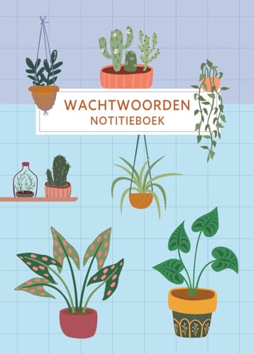 Wachtwoorden notitieboek - Houseplants von Zuidnederlandse Uitgeverij (ZNU)