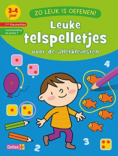 Zo leuk is oefenen! Leuke telspelletjes (3-4 j.): 3-4 jaar - 1ste kleuterklas - voorbereiding op groep 1