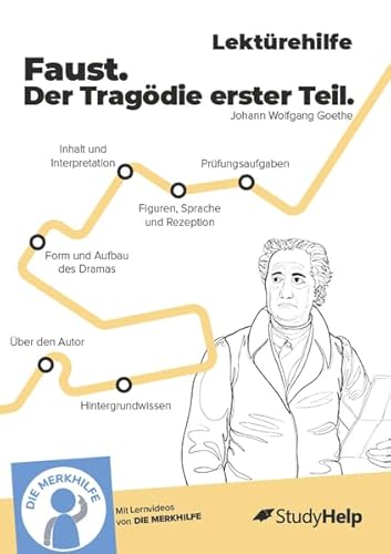Lektürehilfe zu Faust I - Johann Wolfgang Goethe: inklusive Lernvideos (Lektürehilfen: von StudyHelp)