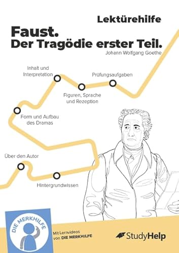 Lektürehilfe zu Faust I - Johann Wolfgang Goethe: inklusive Lernvideos (Lektürehilfen: von StudyHelp)