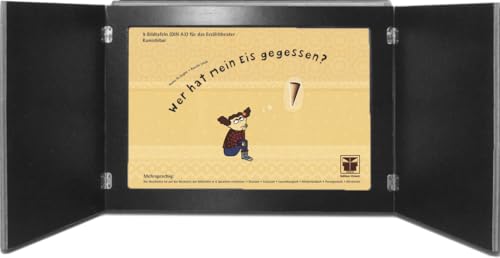 Wer hat mein Eis gegessen? (Kamishibai Bildtafeln in DIN A3): Mehrsprachig: Deutsch, Litauisch, Luxemburgisch, Niederländisch, Portugiesisch, Ukrainisch) von Verlag Edition Orient