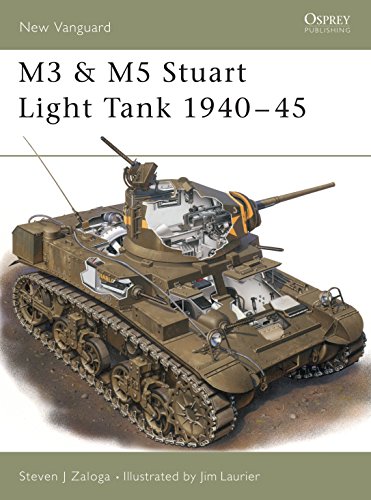 M3 & M5 Stuart Light Tank 1940 45 (New Vanguard Series, 33)