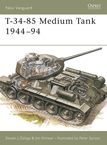 T-34-85 Medium Tank, 1944-94 (New Vanguard) (New Vanguard, 20)