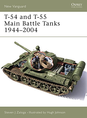 T-54 and T-55 Main Battle Tanks 1944-2004 (New Vanguard, 102) von Bloomsbury