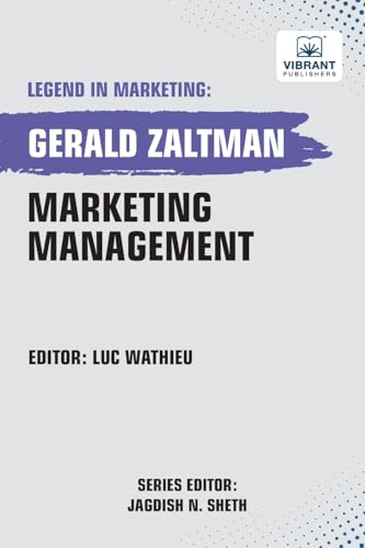 Marketing Management (Legend in Marketing, Band 47) von Vibrant Publishers
