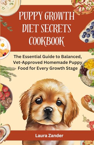 Puppy Growth Diet Secrets Cookbook: The Essential Guide to Balanced, Vet-Approved Homemade Puppy Food for Every Growth Stage von Independently published