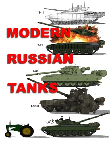 Modern Russian Tanks: Illustrated - Printed in Full Color