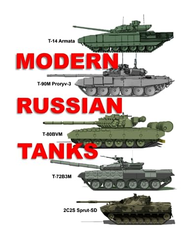Modern Russian Tanks: Illustrated - Printed in Full Color
