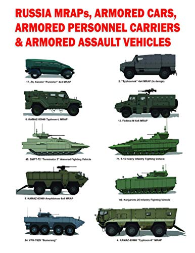 Russia MRAPs, Armored Cars, Armored Personnel Carriers & Armored Assault Vehicles von Independently published
