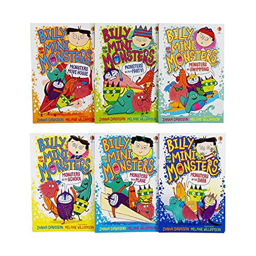Billy and The Mini Monsters 6-Bücher-Sammelset (Monsters Move House, Monsters in the Dark, Monsters In Go Swimming und mehr)