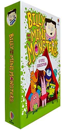 Billy and the Mini Monsters Series 2 (7-12) Collection 6 Books(Monsters at Halloween,Monsters on a School Trip, Monsters Go Camping,Monsters at the Seaside, Monsters Go Green & Monsters at Christmas) von Usborne