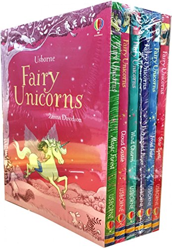 Usborne Fairy Unicorns Collection 6 Books Set by Zanna Davidson (Star Spell, Frost Fair, Enchanted River, Wind Charm, Cloud Castle, Magic Forest) von Usborne