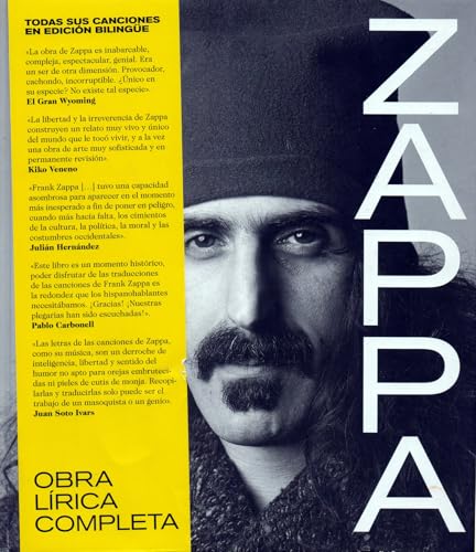 FRANK ZAPPA: OBRA LÍRICA COMPLETA. TODAS SUS CANCIONES EN EDICIÓN BILINGÜE (Cancioneros, Band 32) von Libros del Kultrum