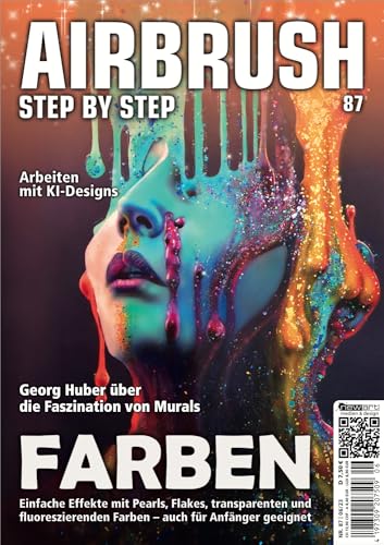 Airbrush Step by Step 87: Farben (Airbrush Step by Step Magazin)