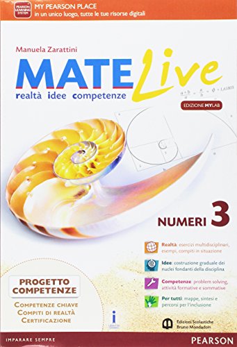 Matelive. Ediz. mylab. Per la Scuola media. Con e-book. Con espansione online (Vol. 3) von Edizioni Scolastiche Bruno Mondadori