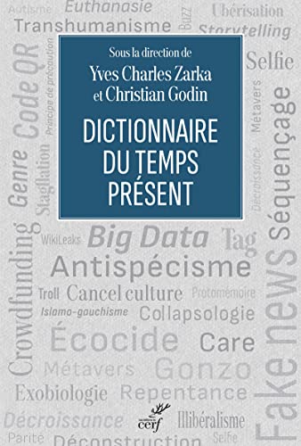 DICTIONNAIRE DU TEMPS PRESENT von CERF