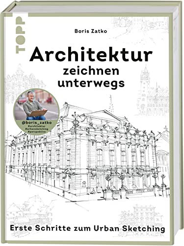 Architektur zeichnen unterwegs: Erste Schritte zum Urban Sketching. @boris_zatko von Frech