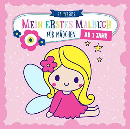 Mein erstes Malbuch ab 1 Jahr für Mädchen: Ausmalen und kritzeln der ersten Wörter für Mädchen mit Einhorn, Fee, Prinzessin, Meerjungfrau und vielen mehr Mein erstes Malbuch ab 1 Jahr für Mädchen: Ausmalen und kritzeln der ersten Wörter für Mädchen mit Einhorn, Fee, Prinzessin, Meerjungfrau und vielen mehr