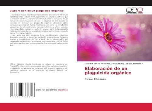 Elaboración de un plaguicida orgánico: Ricinus Communis von Editorial Académica Española