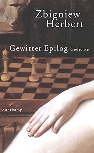 Gewitter Epilog: Gedichte von Suhrkamp Verlag AG