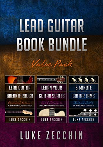 Lead Guitar Book Bundle: Lead Guitar Breakthrough + Learn Your Guitar Scales + 5-Minute Guitar Jams (Books + Online Bonus Material) von Guitariq.com