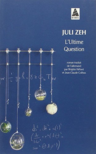 L'ultime question L'ultime question von Actes Sud