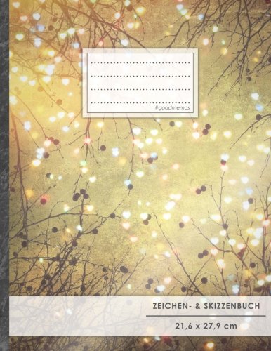 Zeichen- & Skizzenbuch: DIN A4 • 100+ Seiten, Soft Cover, Register, „Herzen“ • Original #GoodMemos Sketchbook • Perfekt als Skizzenbuch, Übungsheft, Storyboarding von CREATESPACE