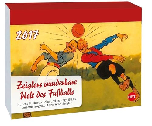 Zeigler Fussball Tagesabreisskalender - Kalender 2017