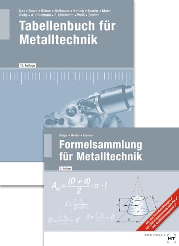 Paketangebot Tabellenbuch für Metalltechnik und Formelsammlung für Metalltechnik