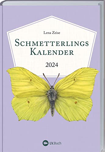 Schmetterlingskalender 2024: Mit einer praktischen Wochenübersicht und bezaubernden Illustrationen. Der perfekte Taschenkalender für Naturfreunde mit ... und zwei heraustrennbaren Postkarten. von Landwirtschaftsverlag GmbH