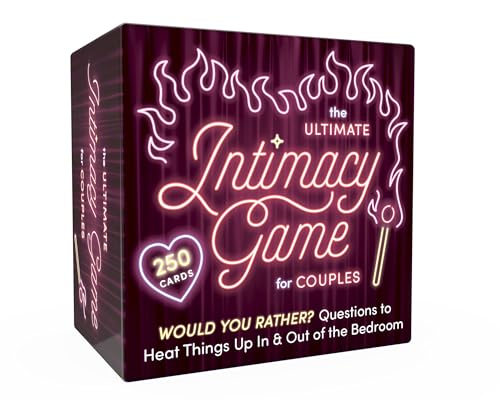 The Ultimate Intimacy Game for Couples: Would You Rather? Questions to Heat Things Up in and Out of the Bedroom 250 Cards. Includes Wild Cards! von Zeitgeist