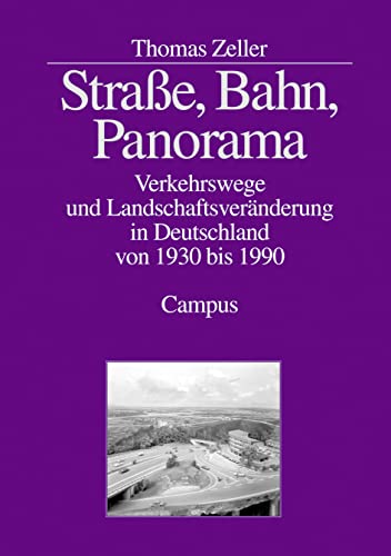 Straße, Bahn, Panorama: Verkehrswege und Landschaftsveränderung in Deutschland von 1930 bis 1990 (Beiträge zur Historischen Verkehrsforschung des Deutschen Museums, 3)
