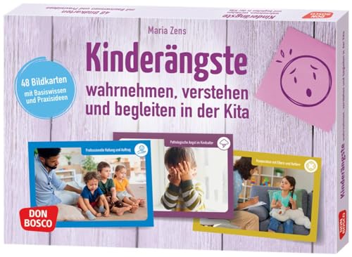 Kinderängste wahrnehmen, verstehen und begleiten in der Kita: 48 Bildkarten mit Basiswissen und Praxisideen. Gemeinsam die Resilienz stärken, Mut ... Teamentwicklung & Qualitätsmanagement)