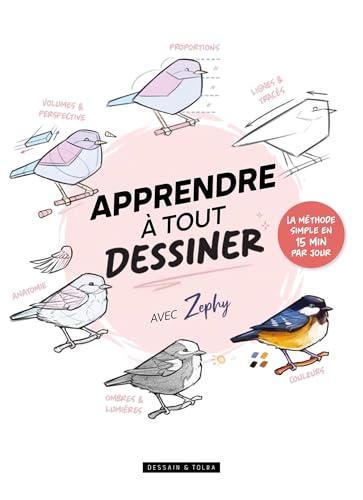 Apprendre à tout dessiner avec Zephy: La méthode simple en 15 minutes par jour von DESSAIN TOLRA