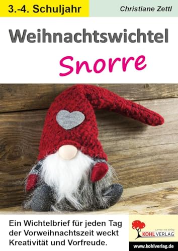 Weihnachtswichtel Snorre: Ein Wichtelbrief für jeden Tag der Vorweihnachtszeit weckt Kreativität und Vorfreude Weihnachtswichtel Snorre: Ein Wichtelbrief für jeden Tag der Vorweihnachtszeit weckt Kreativität und Vorfreude