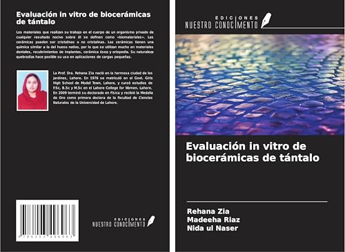 Evaluación in vitro de biocerámicas de tántalo von Ediciones Nuestro Conocimiento