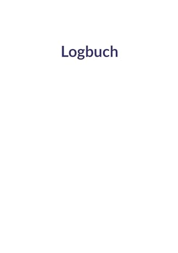 Logbuch: Logbuch für das eigene Motorboot