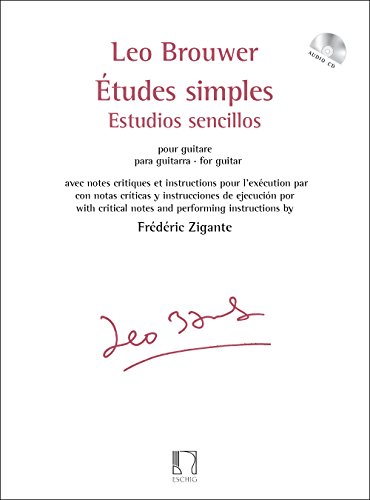 Études simples - Estudios sencillos + CD