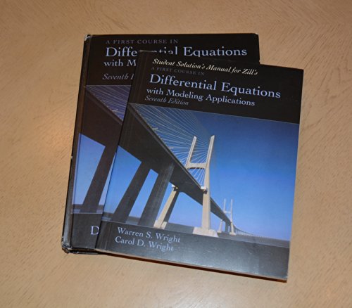 Differential Equations with Modeling Applications
