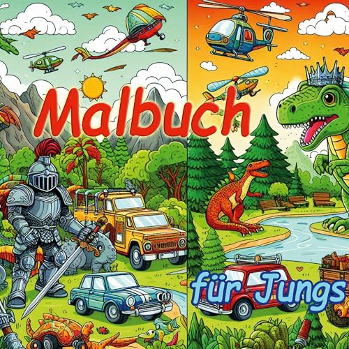 Malbuch für Jungs Malbuch für Jungs von tolino media