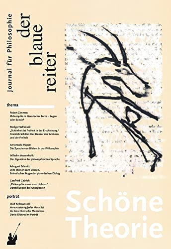 Der Blaue Reiter. Journal für Philosophie / Schöne Theorie von der blaue reiter Verlag für Philosophie