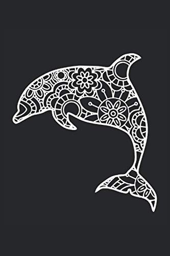Delfine: A5 Notizbuch liniert - zum planen, organisieren und notieren