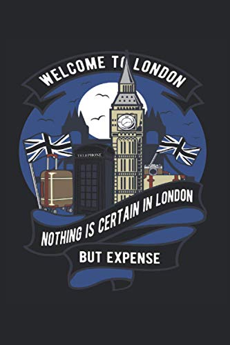 London Notizbuch: London Notizbuch A5 Kariert - zum planen, organisieren und notieren London Notizbuch: London Notizbuch A5 Kariert - zum planen, organisieren und notieren